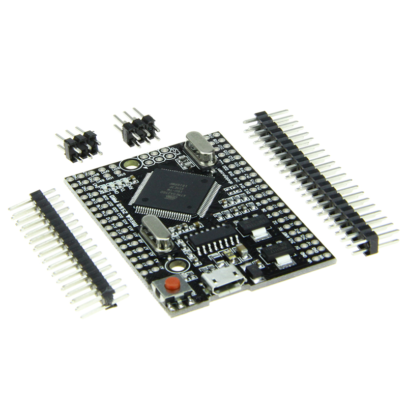 1 cái thông minh Điện tử bảng mạch phát triển MEGA2560 Pro nhúng CH340G/ ATmega2560-16AU USB cho Arduino bảng mạch phát triển với nam kim tương thích MEGA2560