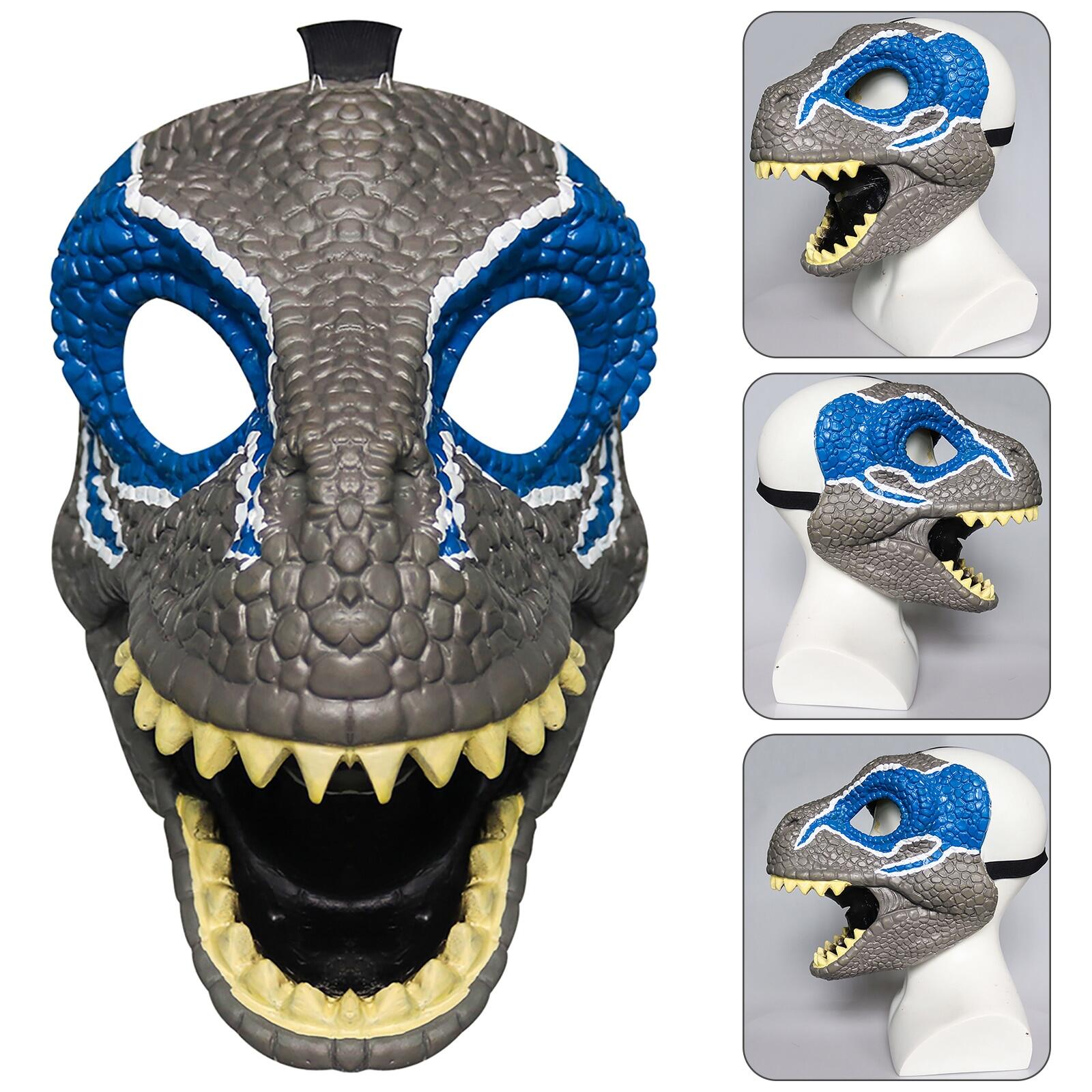 Velociraptor Mask | Blue Dinosaur Mask Jurassic World Raptor Dinosaur ...