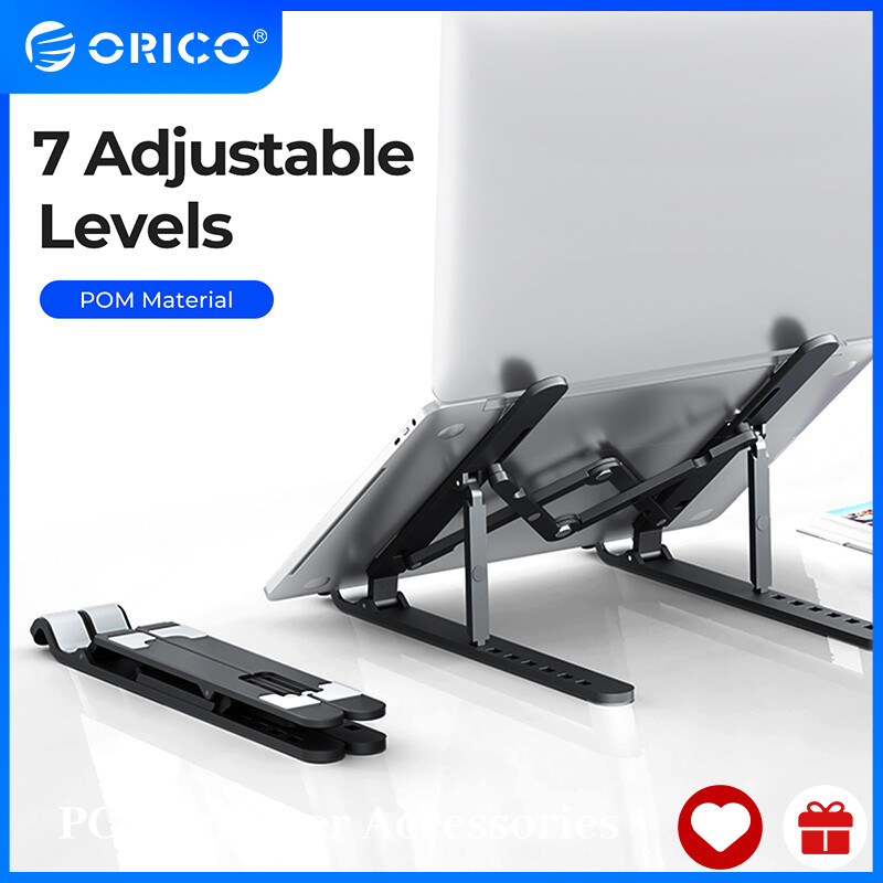 ORICO Giá Đỡ Máy Tính Xách Tay Di Động Giá Đỡ Máy Tính Xách Tay Điều Chỉnh Được Có Thể Gập Lại Giá Đỡ Máy Tính Đứng Để Bàn 7 Góc Cho Máy Tính Bảng MacBook (PFB)