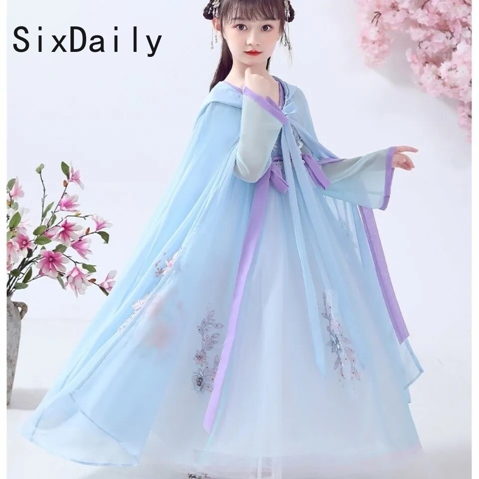 Sixdaily spring girls' thin cape sun protection cape 110-170 t0058