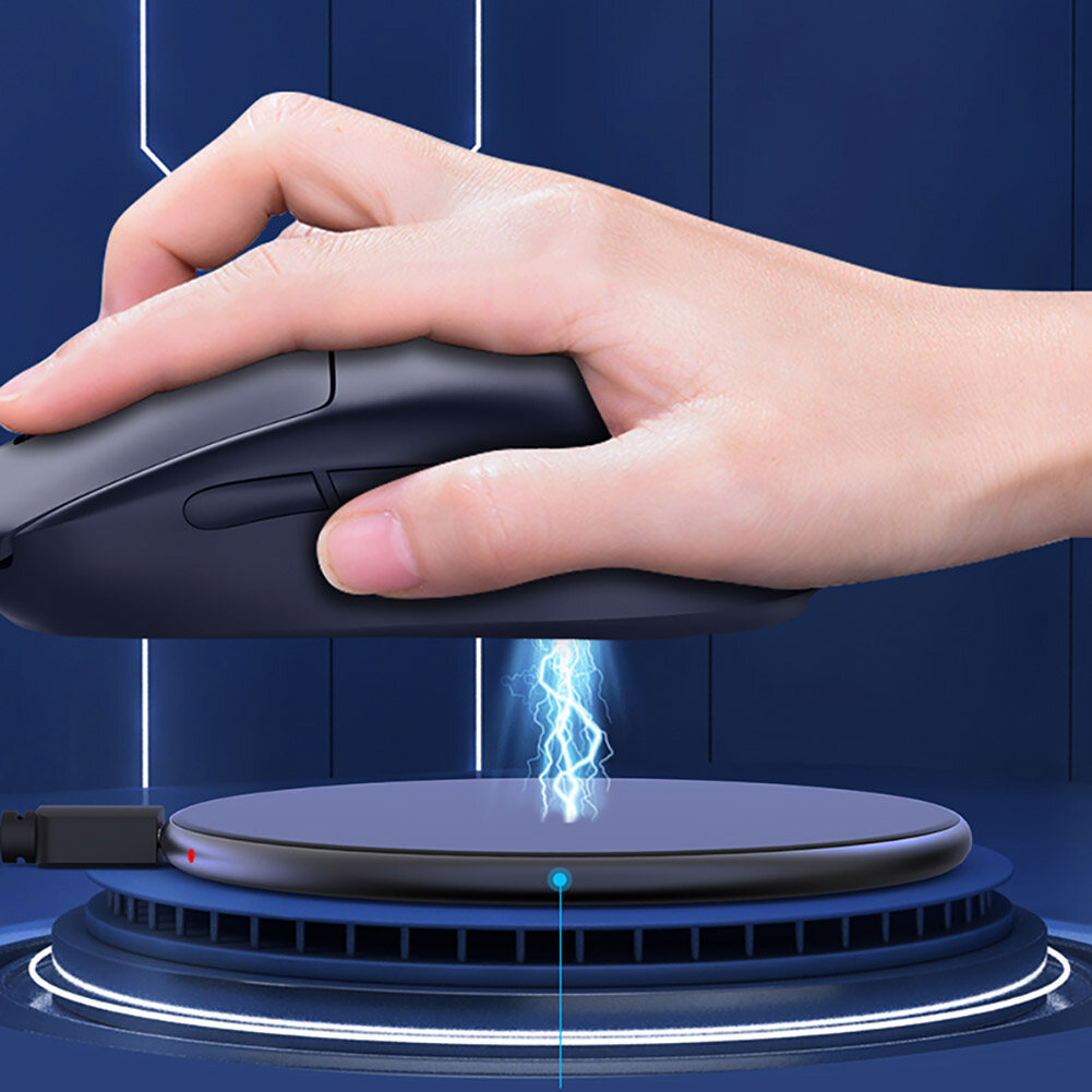 Chuột Chơi Game Sạc Không Dây Phụ Kiện Đế Mô-đun Qi Tương Thích Cho Logitech Gpw/Gpw2 Thế Hệ G403/G502/G703/G903