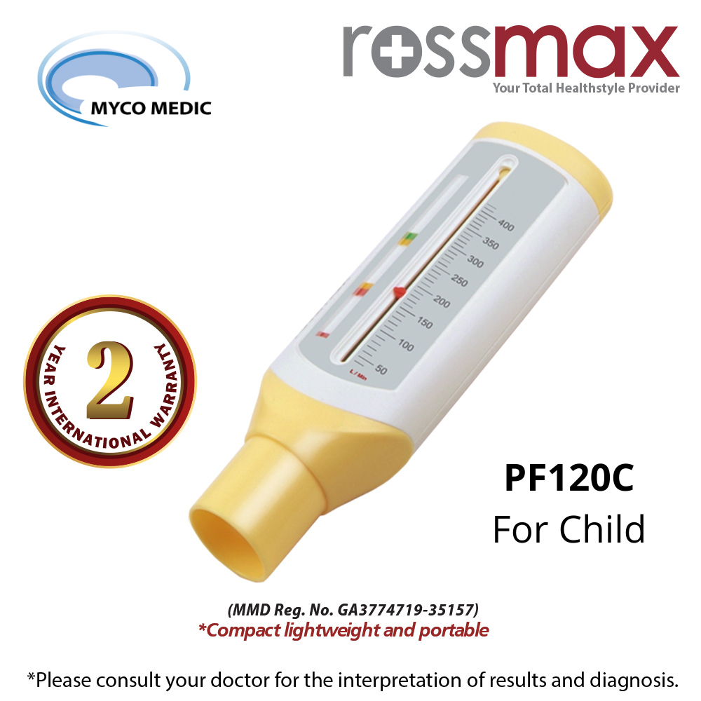 Rossmax Peak Flow Meter with Color - Coded Indicators | Lazada