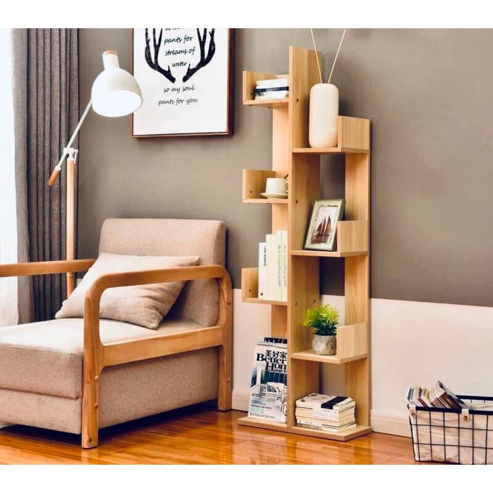 Kệ sách gỗ kệ sách hình cây kệ xương rồng
