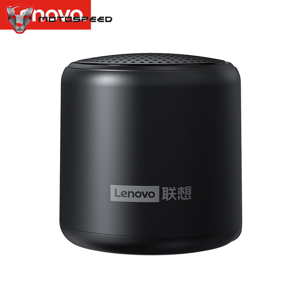 Lenovo L01 BT5.0 Wireless Speaker Portable 53.6g Lightweight Speaker with Mic/USB/IPX5 Waterproof/HD Voice Call/HiFi Stereo Sound/Deep Bass Speaker Wireless Device For Home Outdoor