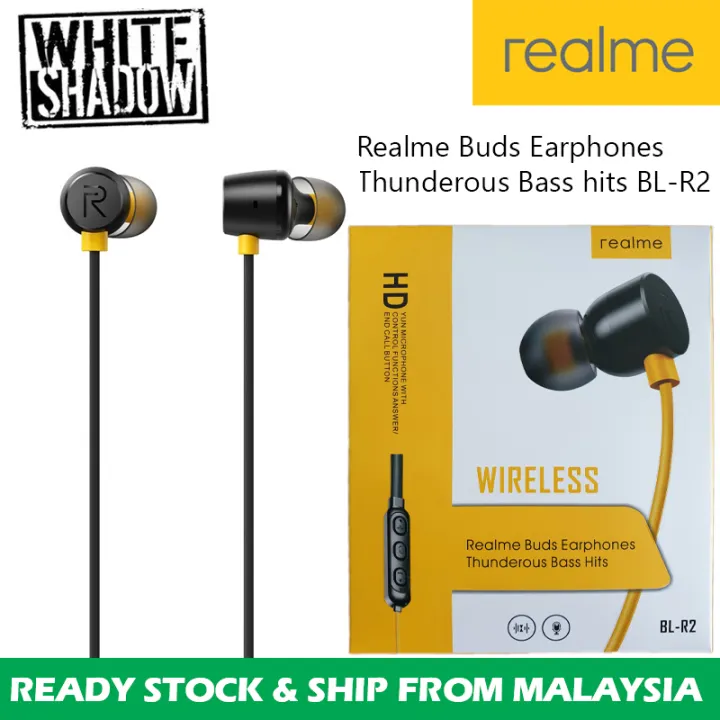 realme buds wireless bluetooth earphones with mic