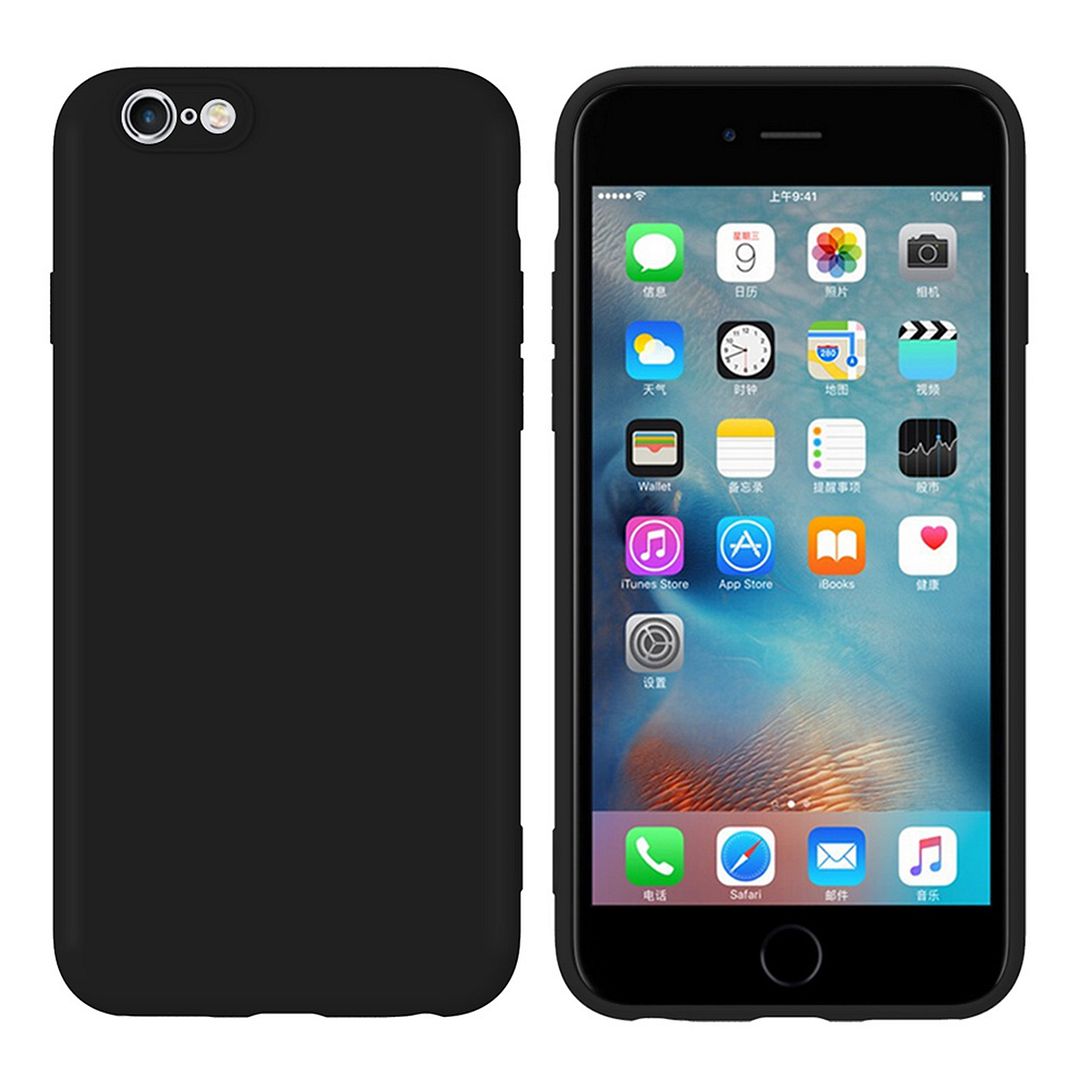 For Apple iphone 6 6S (4.7") CaseỐp lưng silicon mềm mới mềm Vỏ màu dễ thương Bộ đệm chống sốc Vỏ điện thoại Phone Casing