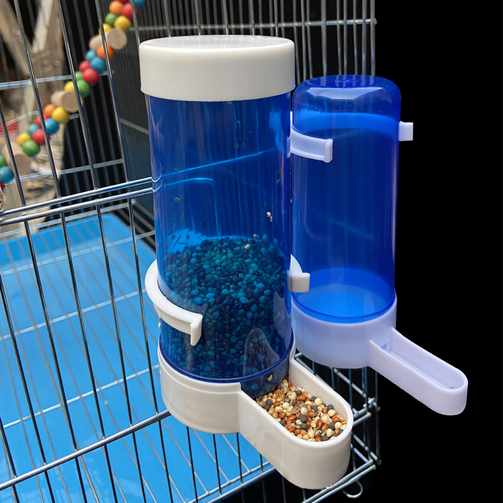 Pet Bird Automatic Drinker Feeder Blue Bird Feeder Bird Cage Accessories Parrot Feeding Tool Drinking Fountain Bird Supplies