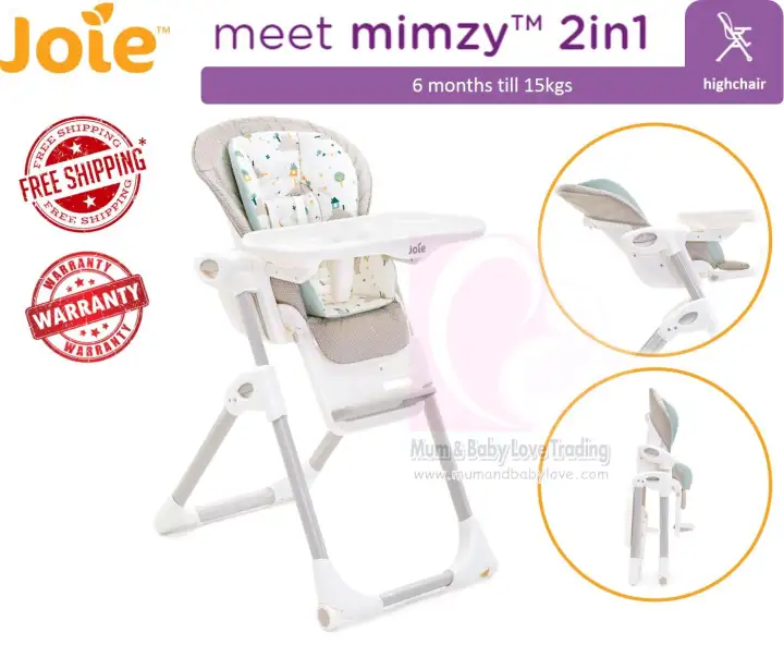 joie mimzy 2 in 1 highchair