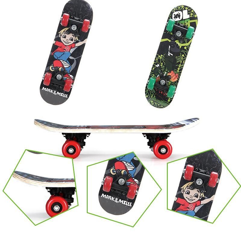 Ván Trượt (Màu Ngẫu Nhiên) giá rẻ, bền, họa tiết bắt mắt, ván trượt trẻ em