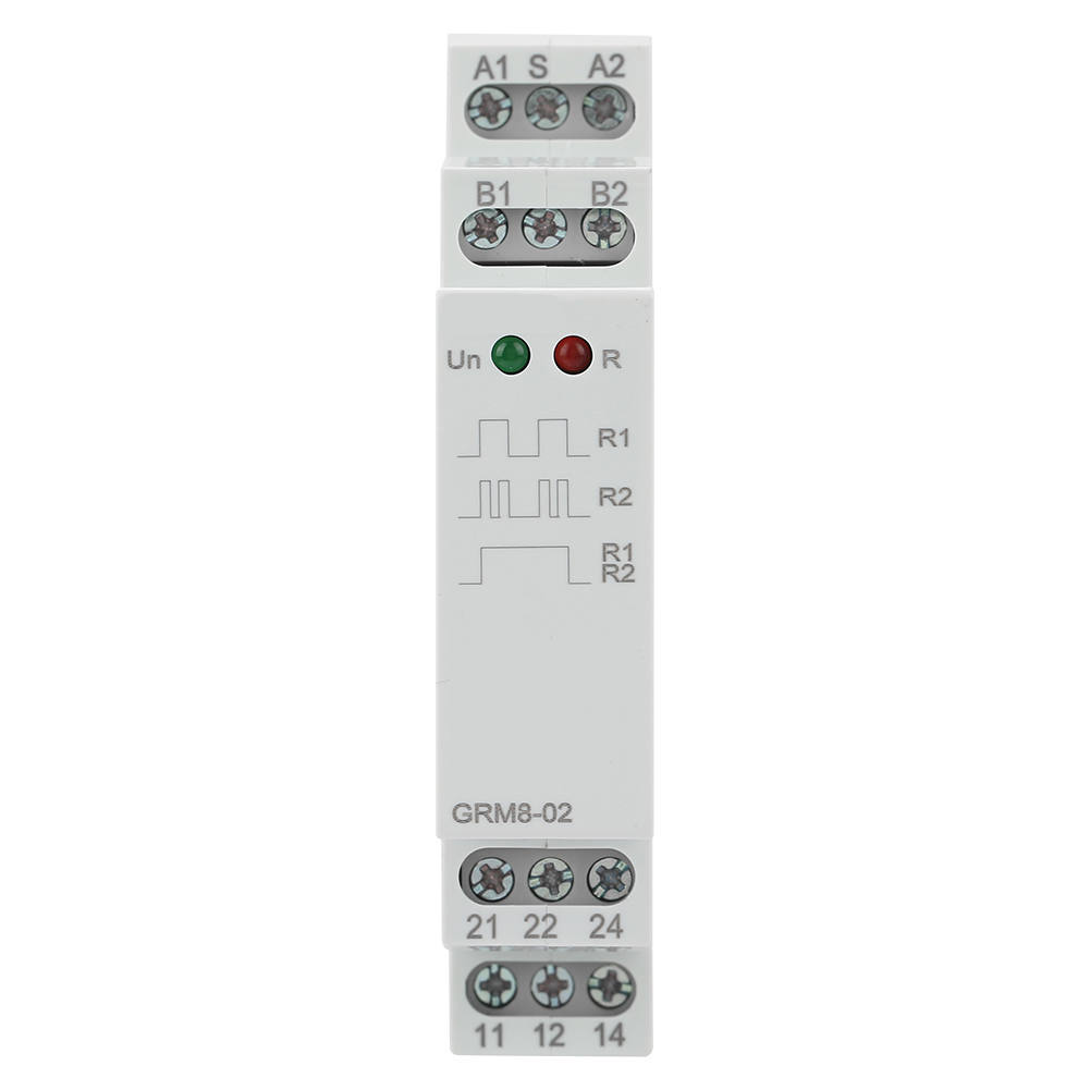 GRM8-02 Electronic Impulse Relay Latching Relay Memory Electronic Impulse Relay Relay AC 230V