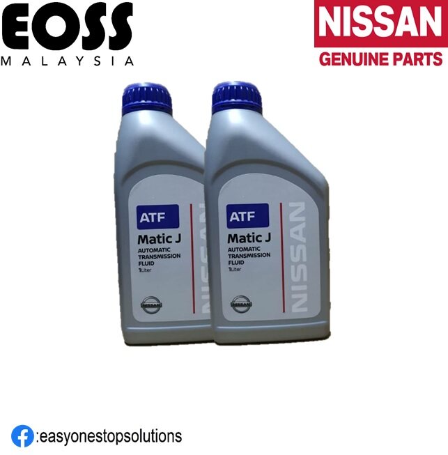 2x Genuine Original Nissan Matic J Automatic Transmission Fluid (ATF) 1 ...