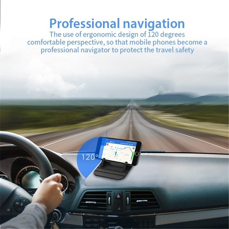 [SmartHere] Giá Đỡ Cao Su Giá Đỡ Điện Thoại Di Động GPS Trên Xe Hơi Tấm Lót Chống Trượt Gắn Bảng Điều Khiển