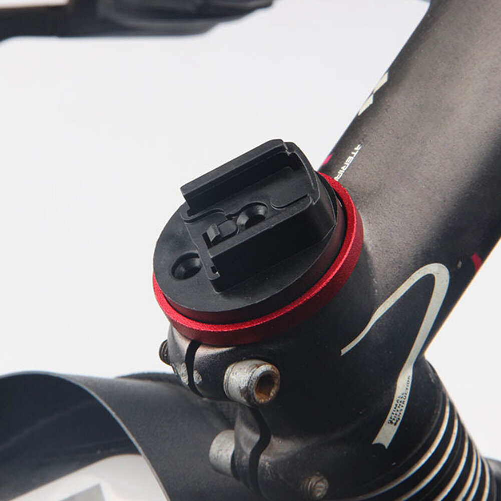 Ghxdryuru Road Bike Computer Stopwatch Holder Stem Top Cap Cycle Speedometer Mount Bracket