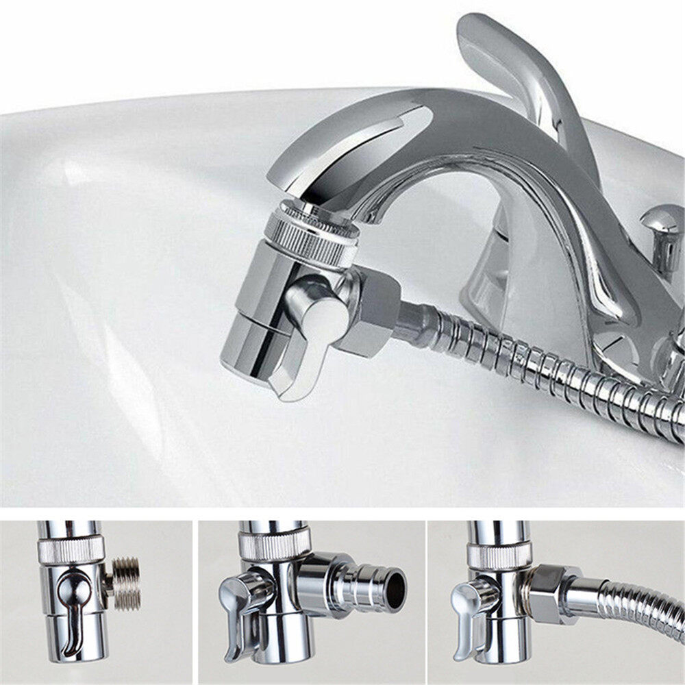 【Chất lượng cao + Cổ phiếu sẵn sàng】 Van vòi Bộ chuyển đổi Bộ chuyển đổi vòi Bộ chuyển đổi vòi Nhà bếp Bộ chia bộ chia van Bộ chuyển đổi vòi nước Đầu nối vòi cho nhà vệ sinh Vòi sen