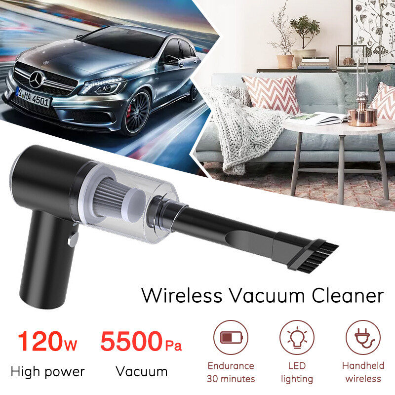 usb rechargeable smart car vacuum cleaner