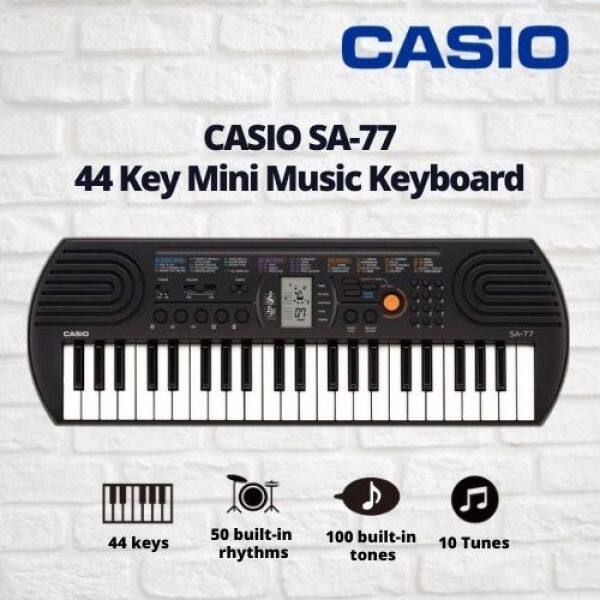 Casio SA-77 44 Key Mini Portable Music Keyboard- 1 Year Warranty Malaysia