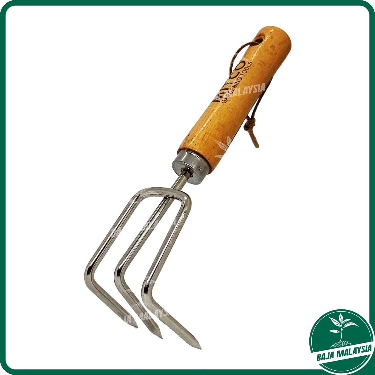MITCO Stainless Steel Garden Fork Garpu Taman Keluli Tahan Karat Lazada