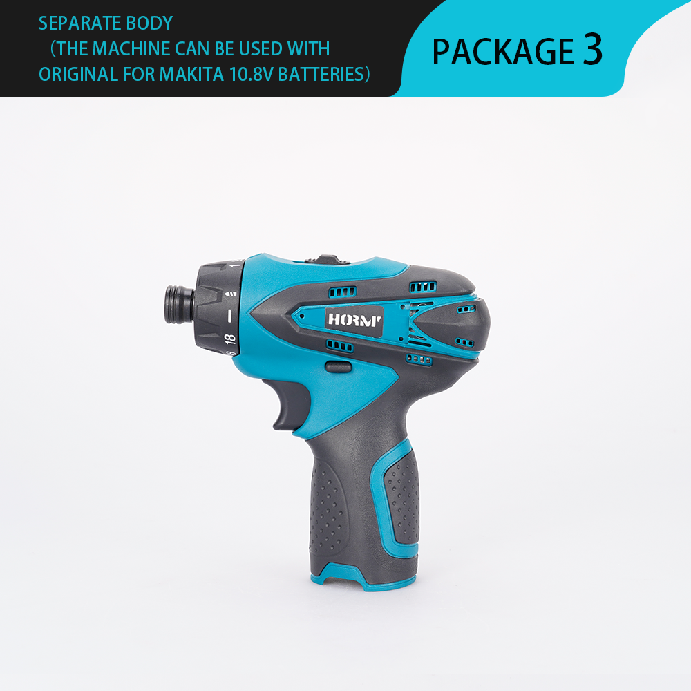 Cordless Impact Drill Dual Speed Electric Hammer Drill Driver Screwdriver Hand Drill Power Tools For 12V Makita Battery