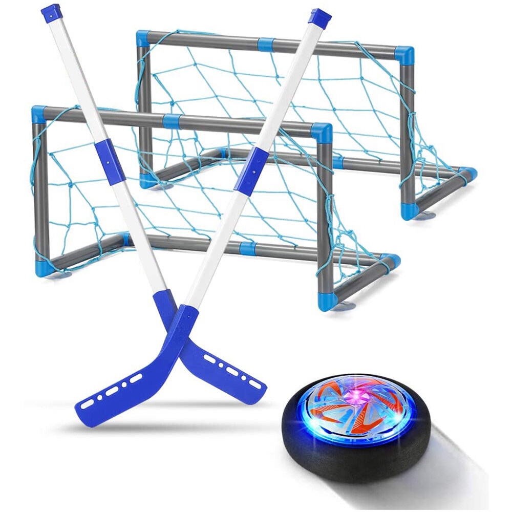 Rechargeable Ice Hockey Stick Set with LED Light Suspension Ball 2