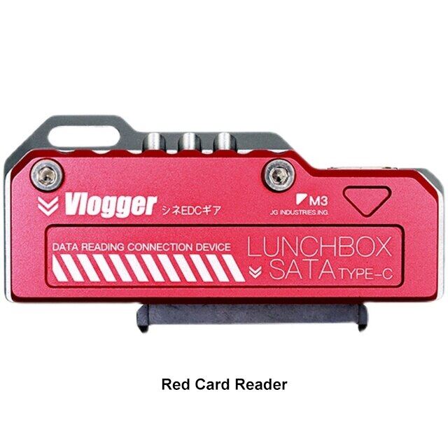 Vlogger Memory Card Photography Accessories Aluminum-Magnesium Alloy Lh Box Card Reader For 870 SATA Atomos Ninja V SSD Case
