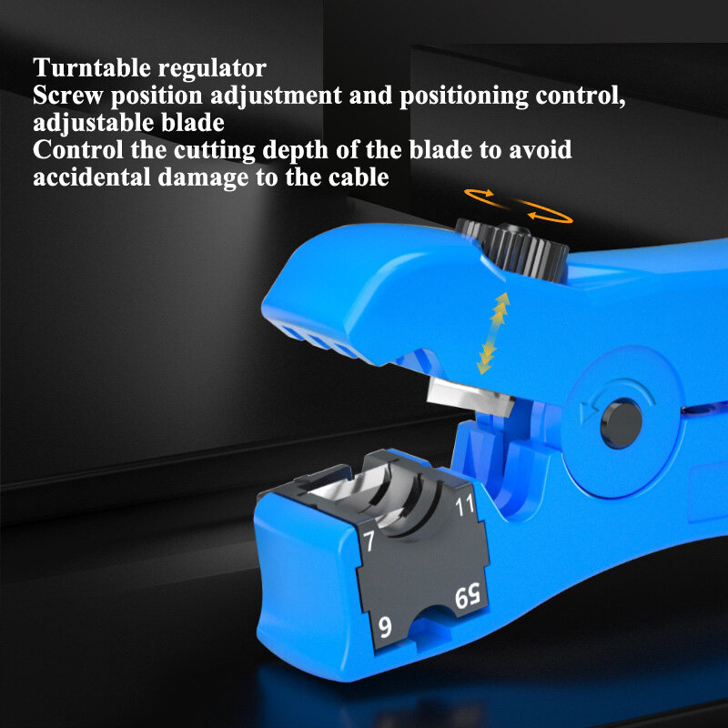 Multi function cable Wire stripper, network cable coaxial line, flat line, telephone stripper, network cable stripper