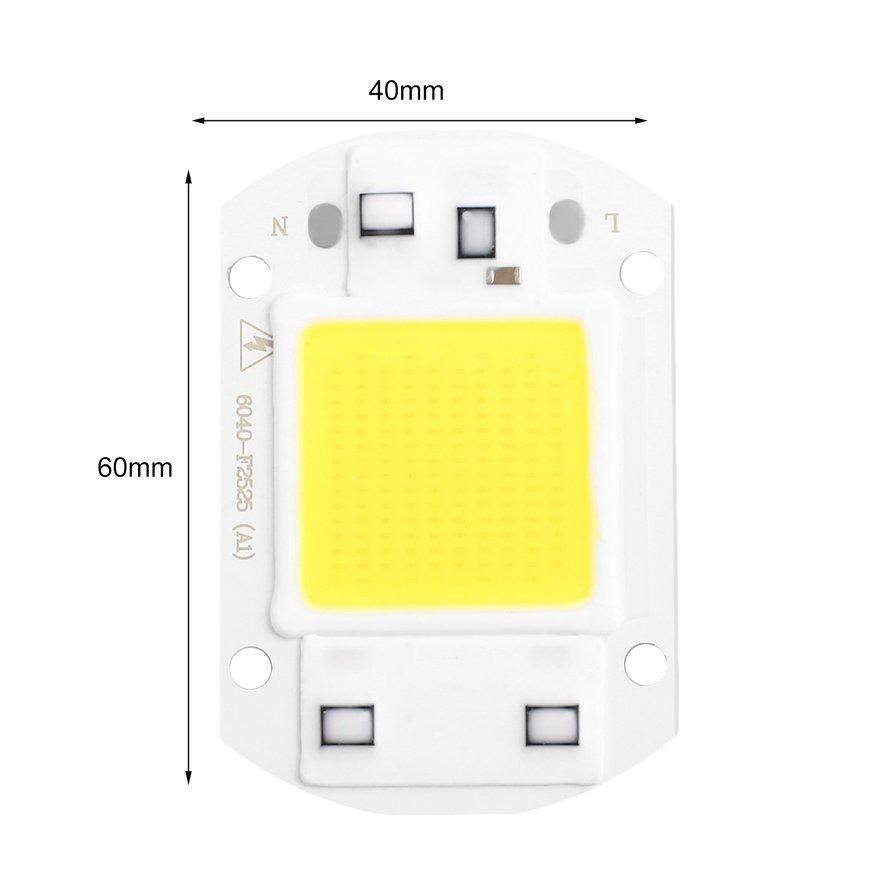 [[Flash SALE] 30 W COB Chip LED F6040 AC110V AC220V Thông Minh tích hợp Phát Sáng Cao Chip LED