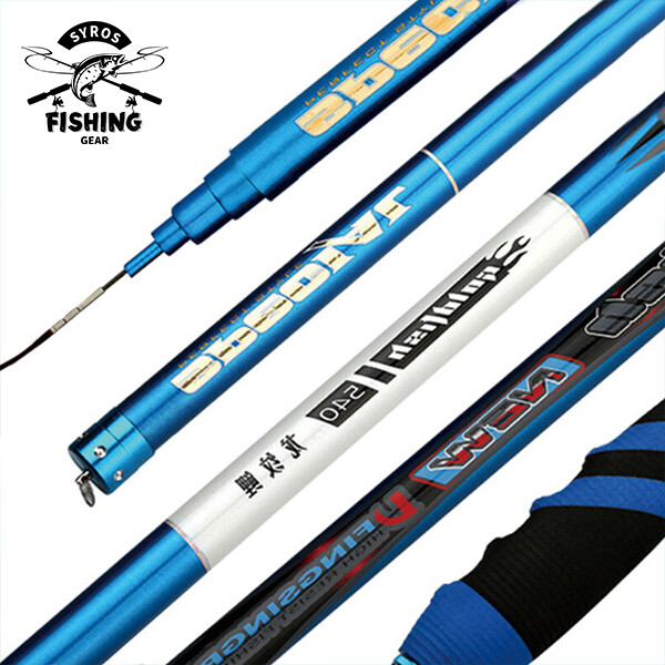 Telescopic Carbon Hand Rod Telescopic Fishing Rod Tackle Tool 2.7-7.2m