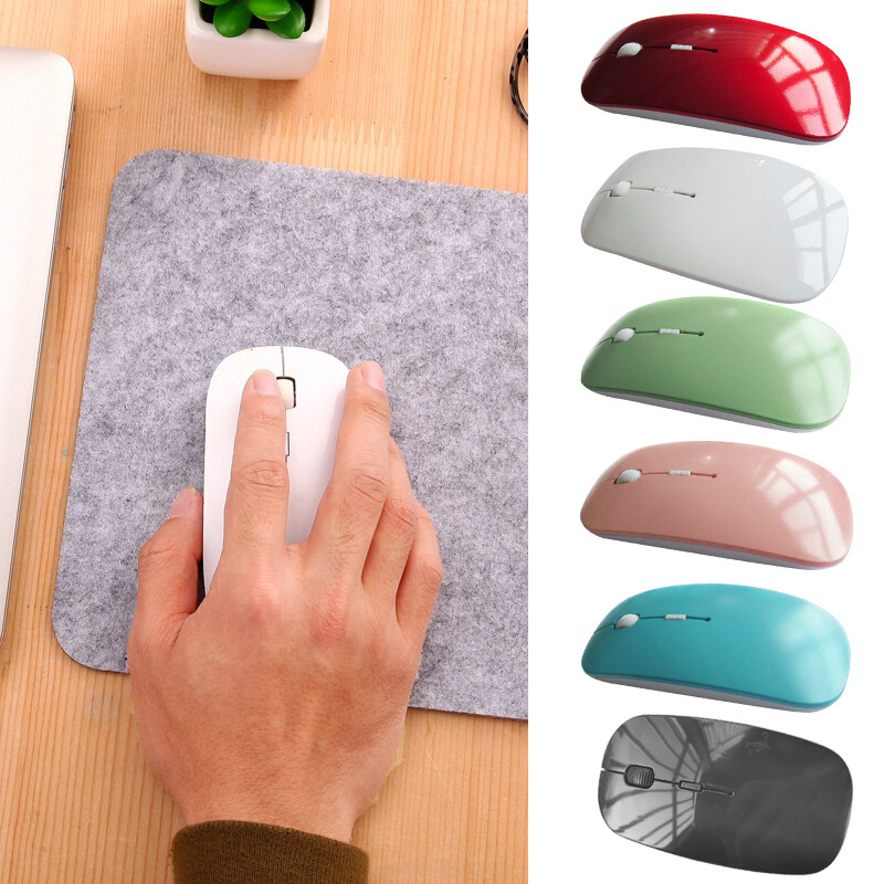 【YIDEA HONGKONG】USB Optical Wireless Mouse Super Slim Mouse for Computer Laptop TCH