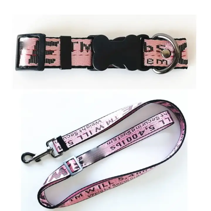 dog collars and leash sets