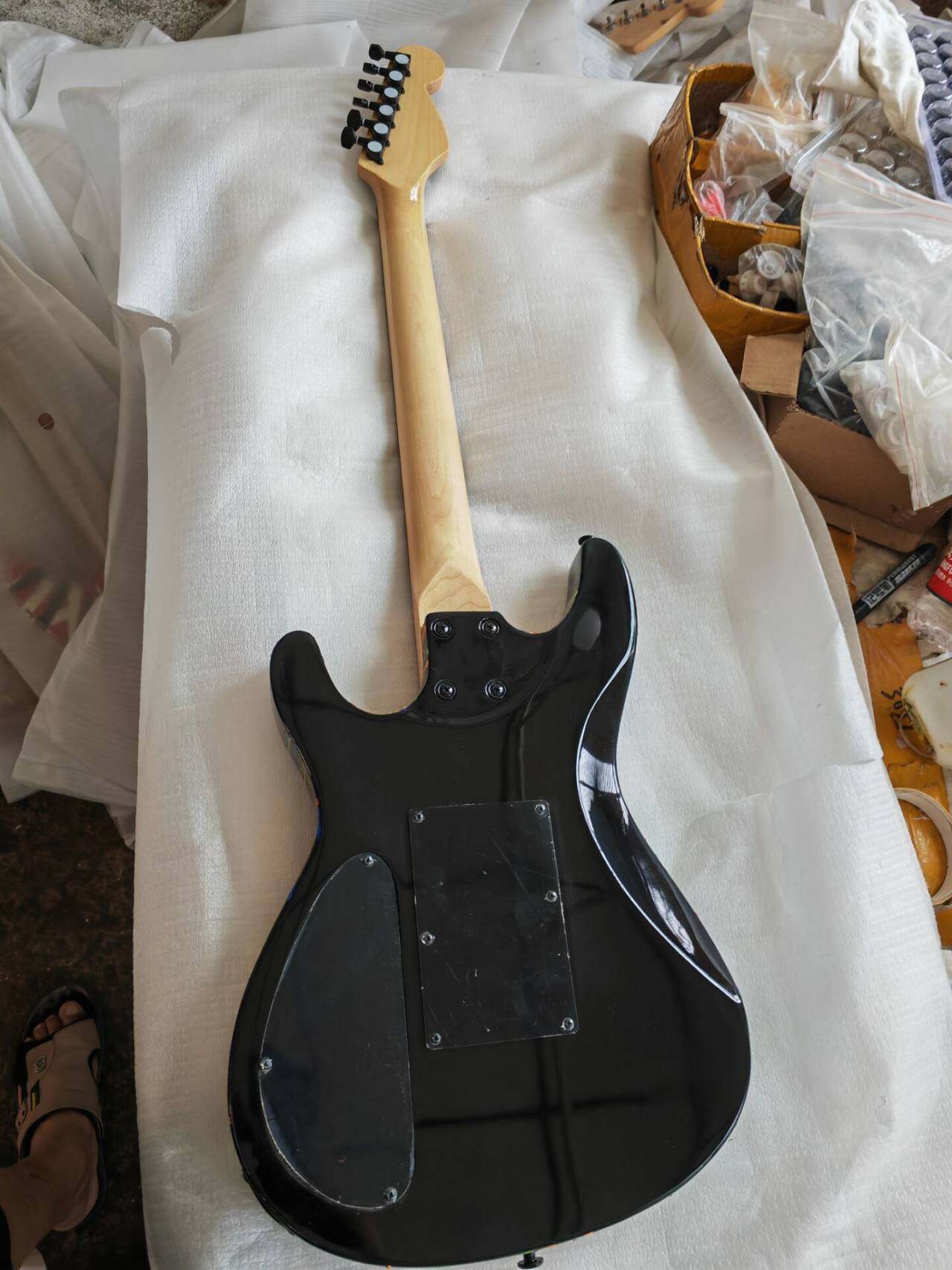 Rare Jackson PC1 Signed 30th Anniversary Phil Collen Splatter