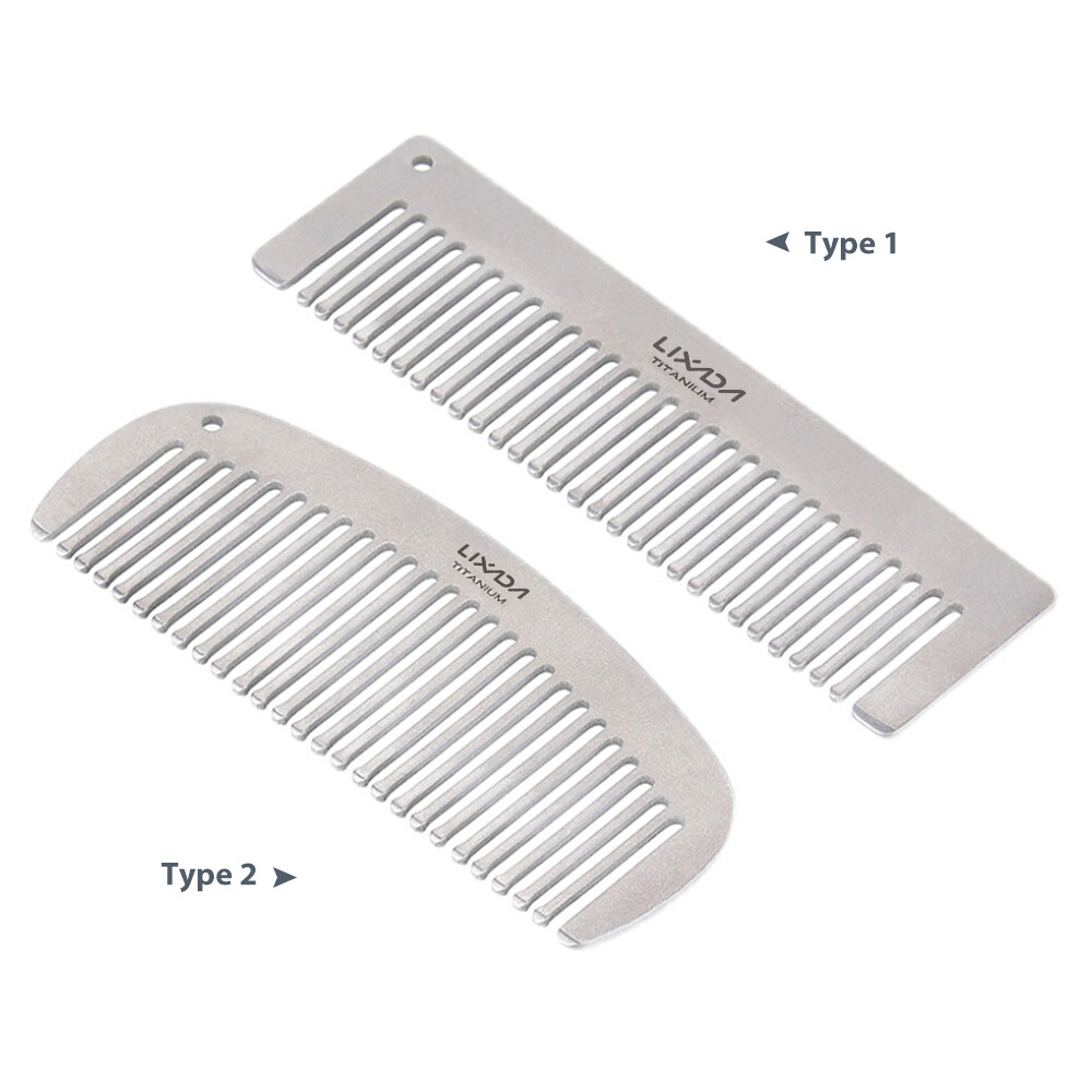 Topp Cycling Lược Titan Lược Chải Tóc Chống Tĩnh Điện Lược Bỏ Túi