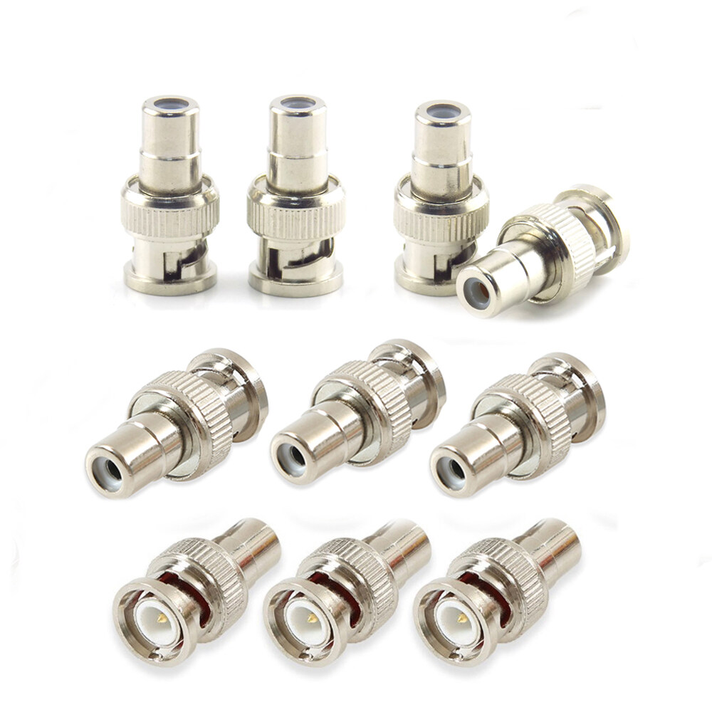 >> BÁO GIÁ 10 GIẮC CAMERA JACK BNC ĐÚC NHỰA CHẮC CHẮN - HÌNH ẢNH KHÔNG BỊ NHIỄU - NỐI DÂY CỰC NHANH | Shopee Lazada Sendo Tiki mới nhất 178 10 Cái Giắc Cắm BNC Đực Sang Phích Cắm RCA Cái Đầu Chuyển Đổi Nối Thẳng Cho Hệ Thống An Ninh Video Giám Sát Camera CCTV, 10%