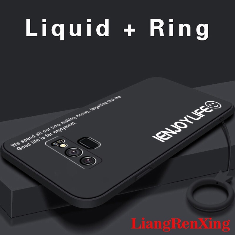 ốp lưng Vỏ Samsung Note 9 vỏ điện thoại softcase Silicone lỏng bảo vệ mịn vỏ Cản Sốc chống sốc thiết kế mới ytzimu02 đẹp viền vuông cute