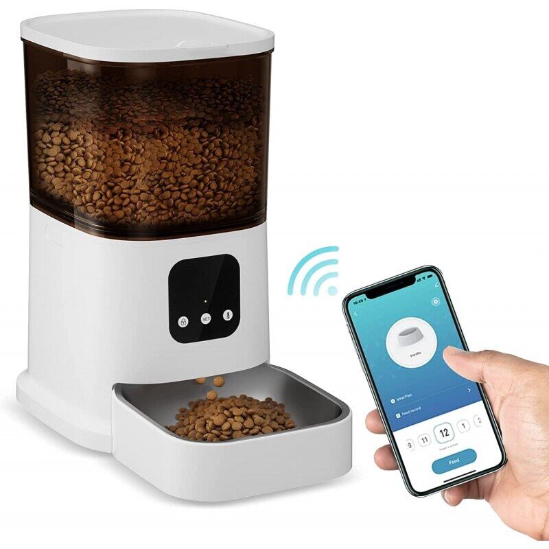 pet camera food dispenser