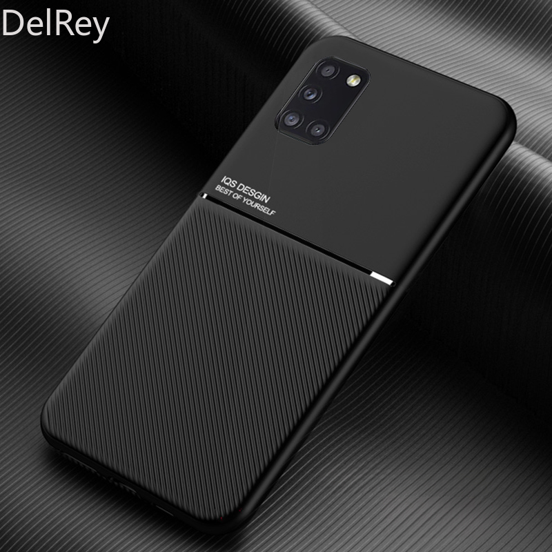 Ốp Lưng Samsung Galaxy A31 Ốp lưng thời trang mỏng bằng da, ngăn chặn va chạm với bao bì điện thoại