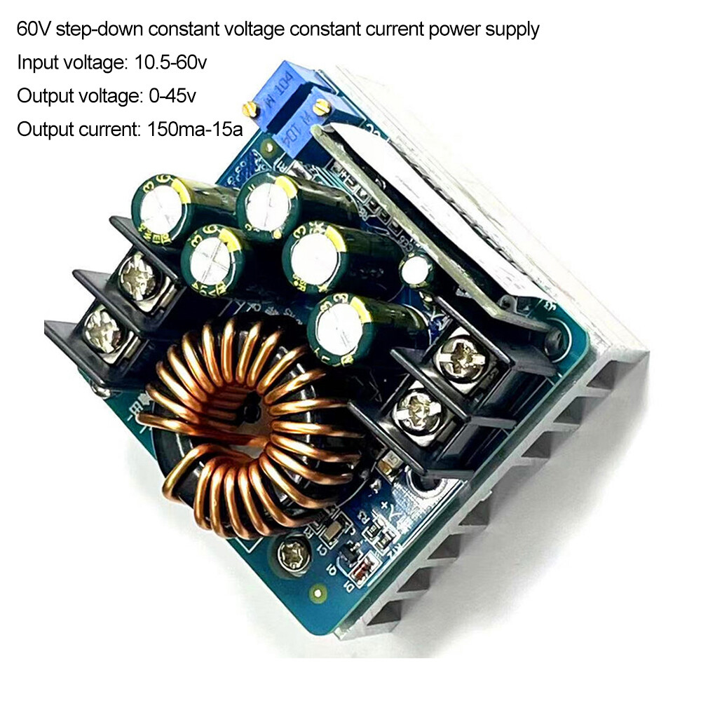 diymore 400W/500W/600W DC giảm tốc độ bước V Công suất cao có thể điều chỉnh mô-đun cung cấp điện áp không đổi Bộ sạc DC điện áp không đổi