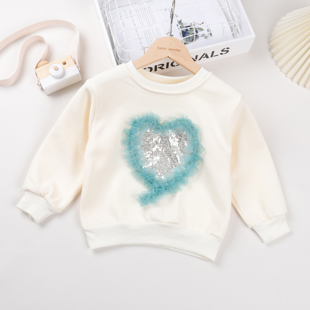 Bear Leader Children's Sweatshirt Jacket Spring and Autumn Spring Korean Jacket Children's Wear Girls Pullover Sweatshirt Clothes