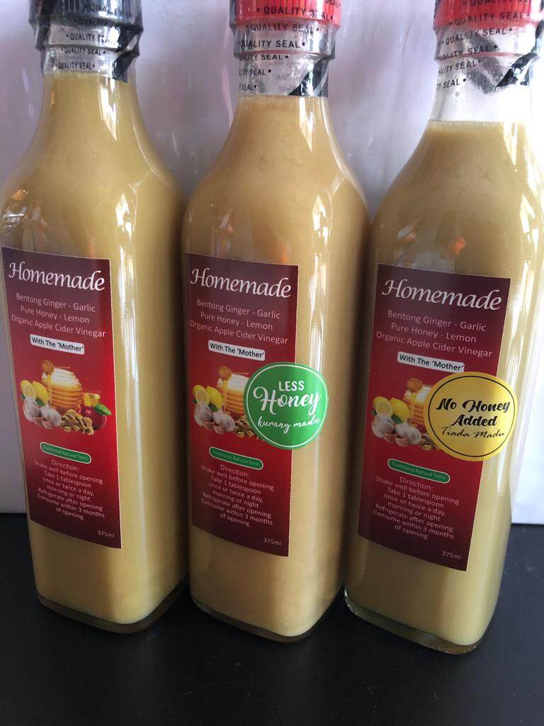 Ginger Garlic Honey Lemon Vinegar juice Lazada