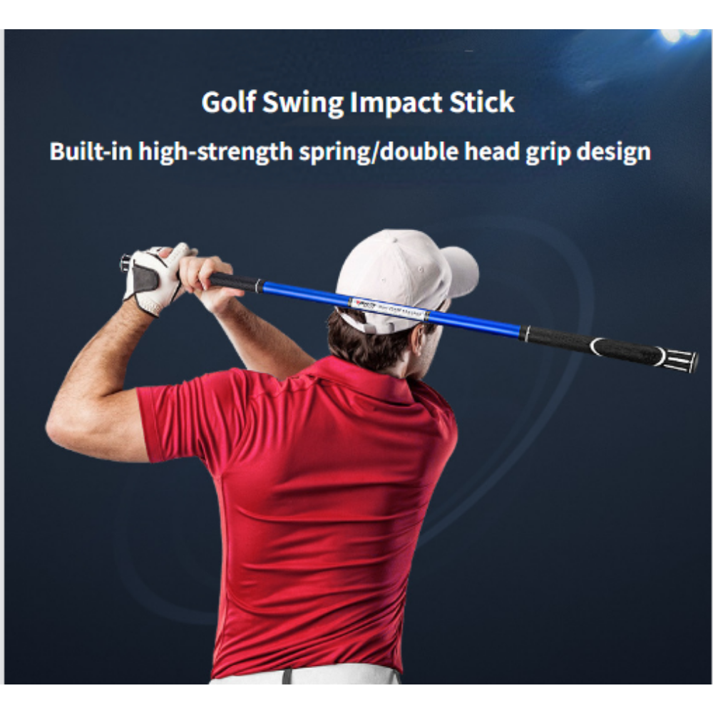 PGM Golf Swing Practice Stick Swing Practitioner Double Handle Swing Stick Golf Swing Impact Stick HGB013