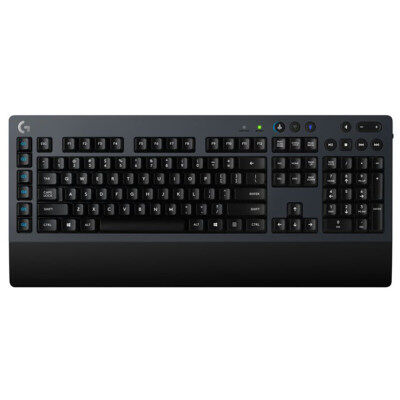 Logitechคีย์บอร์ดไร้สายG613,LIGHTSPEED 2.4GHzบลูทูธอุปกรณ์เสริมคอมพิวเตอร์