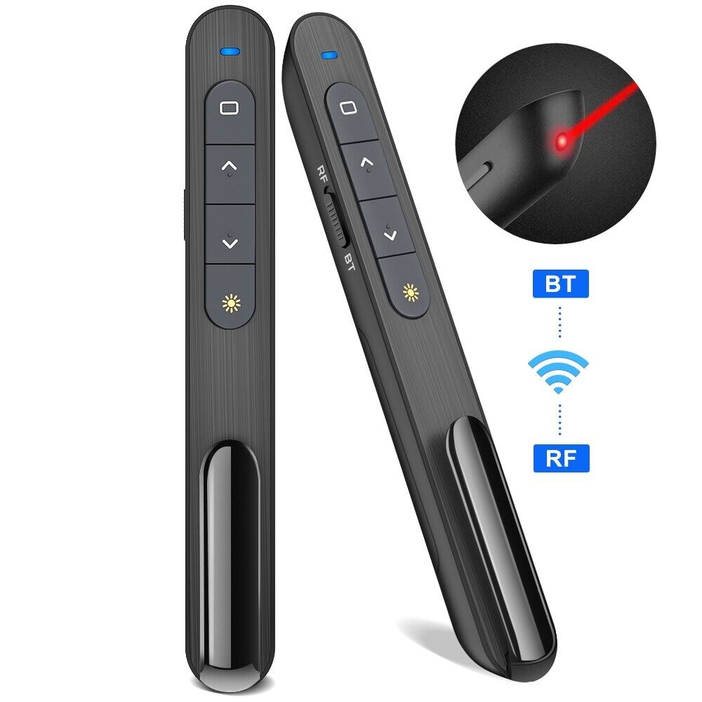 Beboncool 2.4Ghz Wireless Presenter For Red Light Pointer For