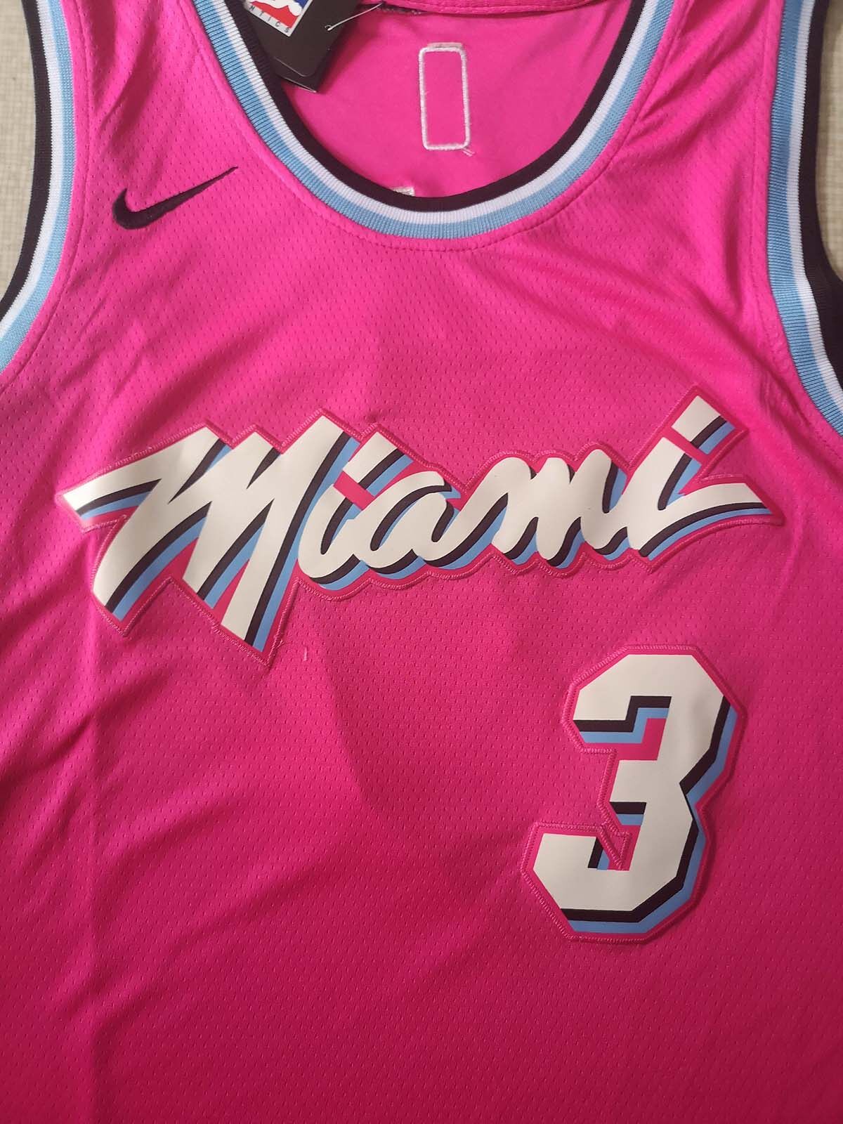 miami heat pink jersey wade