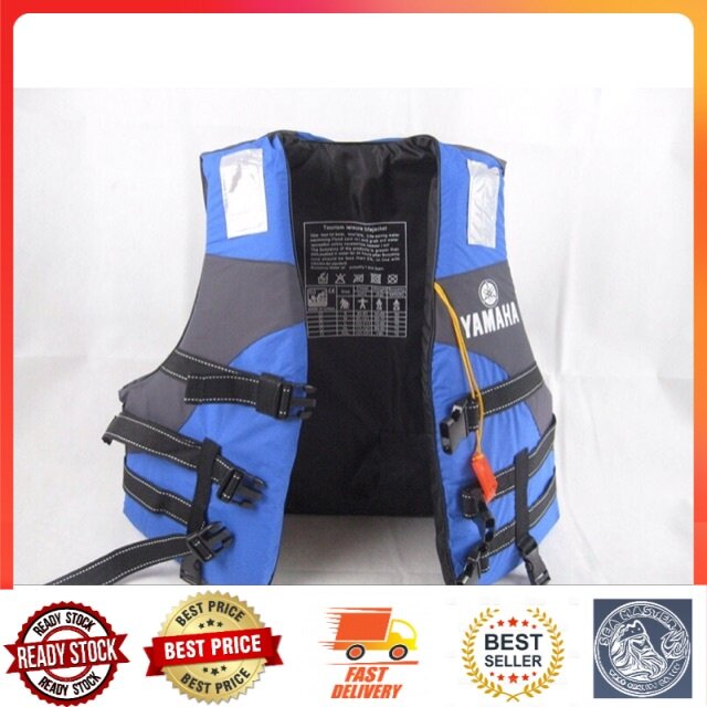 YAMAHA Life Jacket Ready Stock Lazada