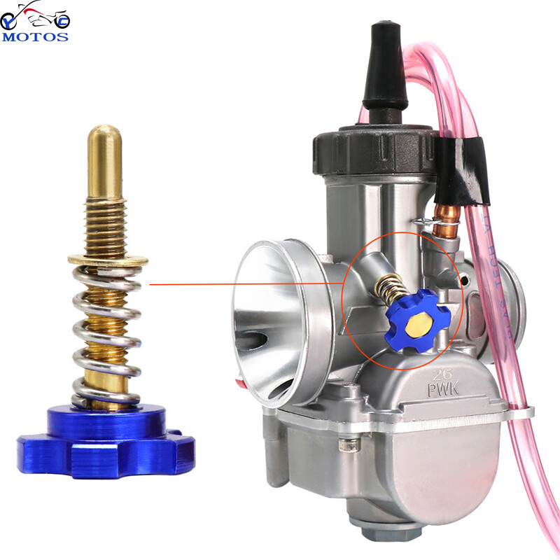 YC MOTOS UniversalMotorcycle Carburetor Idle Speed Adjustment Screw For PWK Carburetor