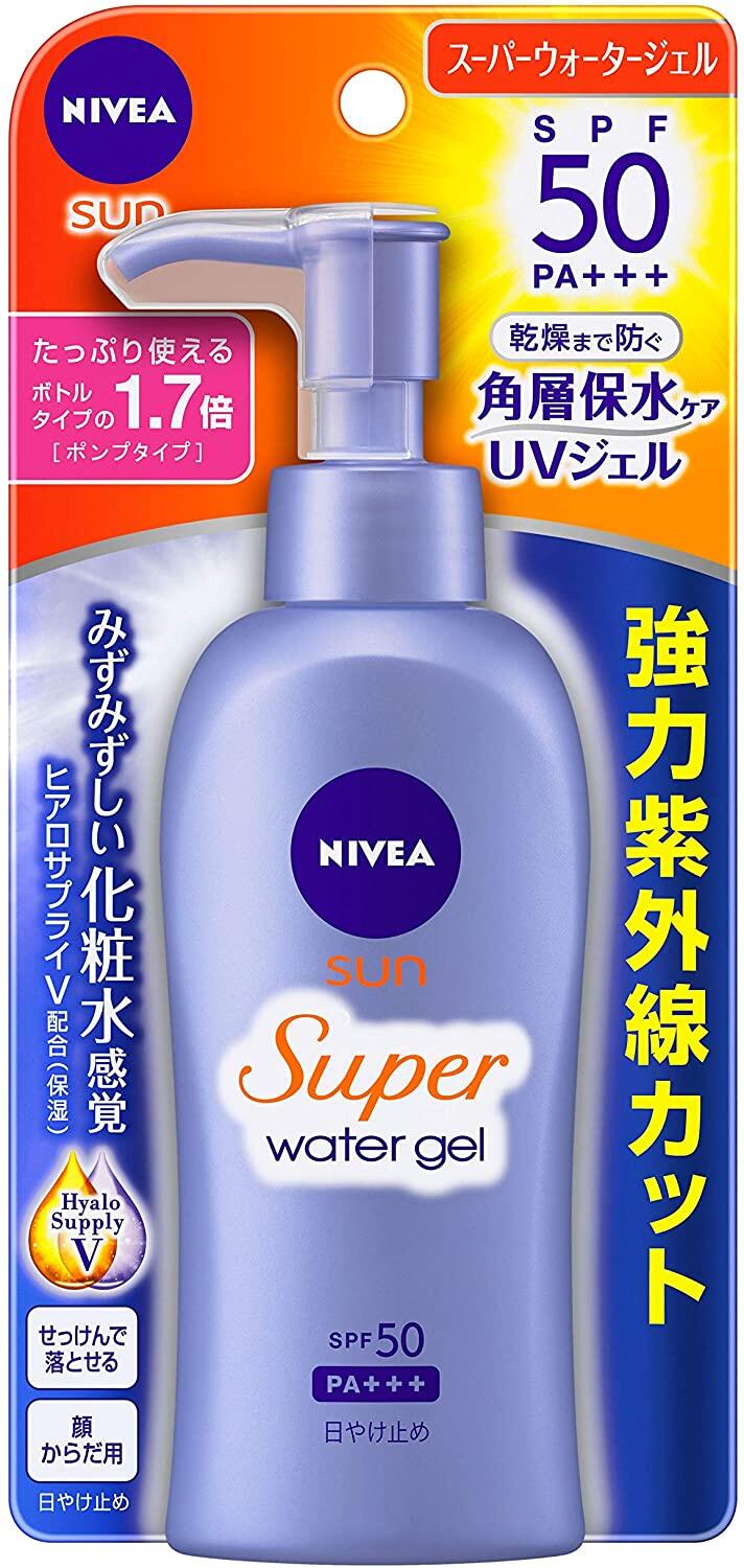 nivea sunscreen super water gel