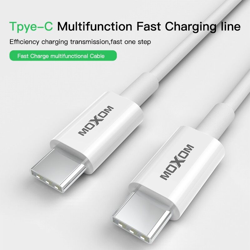 Moxom PD Charge Cable 66W Type-C to Type-C | Lazada