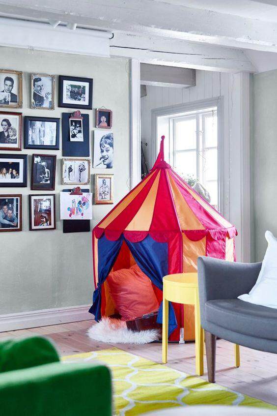 cirkustält children's tent