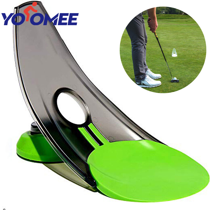 Yoomee Dụng Cụ Tập Áp Lực Đánh Golf, Có Thể Gập Lại Putt Hỗ Trợ Đào Tạo Dụng Cụ Tập Đánh Golf Để Tập Chơi Golf Trong Nhà Và Ngoài Trời