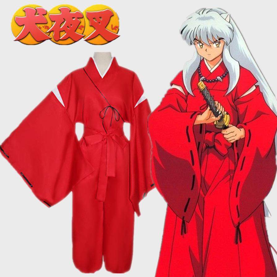 Bộ Kimono Trang Phục Hóa Trang Inuyasha Kikyo Có Hàng Trong Kho, Trang Phục Phù Thủy Halloween Dành Cho Nữ