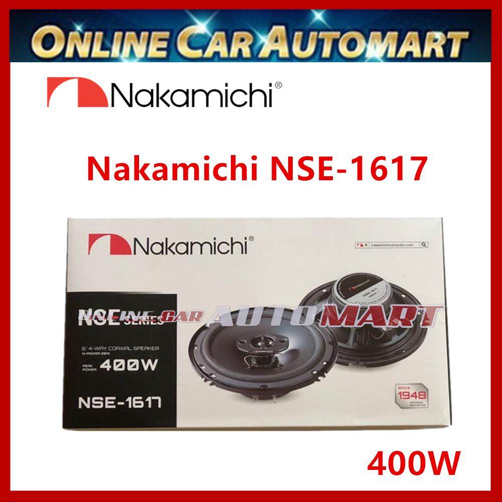 Nakamichi NSE-1617 6 15.8cm 400W 4 Way Car Coaxial Speaker System | Lazada